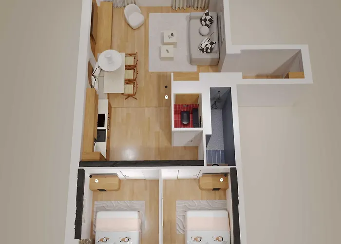 Refurbished Apartment - 2Br-6P - Chatelet